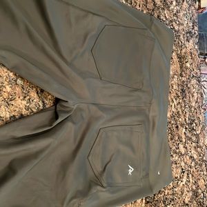 Women’s large moss green horse riding pants